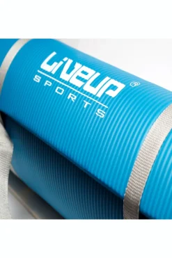 Esterilla Yoga Profesional Color Azul 180x60x1,2 CM Live Up Sports