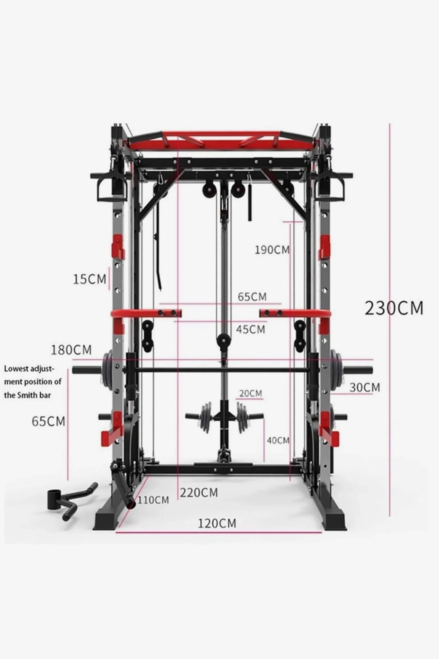 Fitness Tech Smith Machine