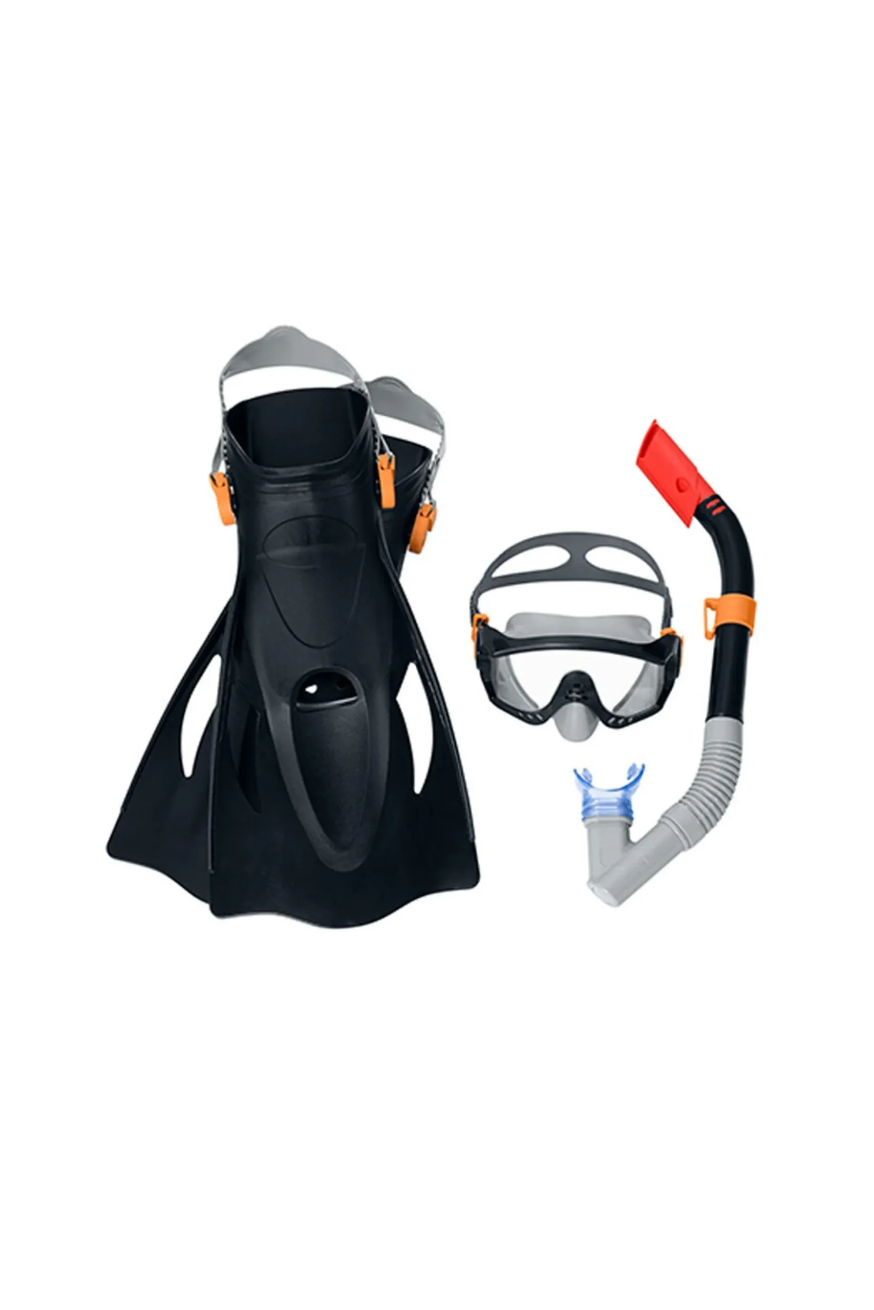 Gafas De Buceo Con Tubo Y Aletas Bestway 41-46 Adulto (1 Unidad)