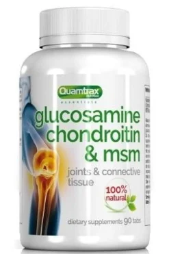 Glucosamina Condroitina Y Msm - 90 Tabletas Quamtrax