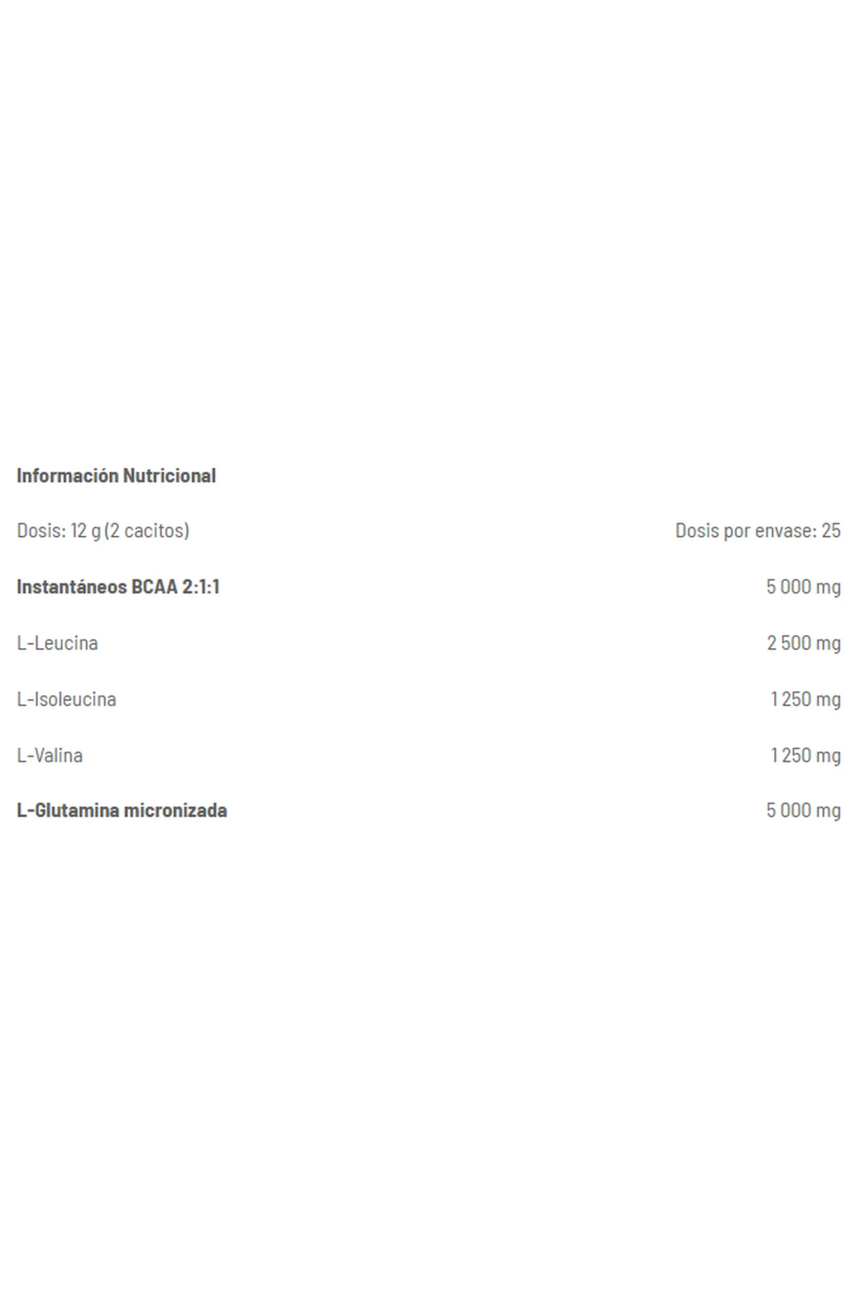Glutamine + Bcaa 300 Gr + ¡shaker Fitnesszone De Regalo! Frutas