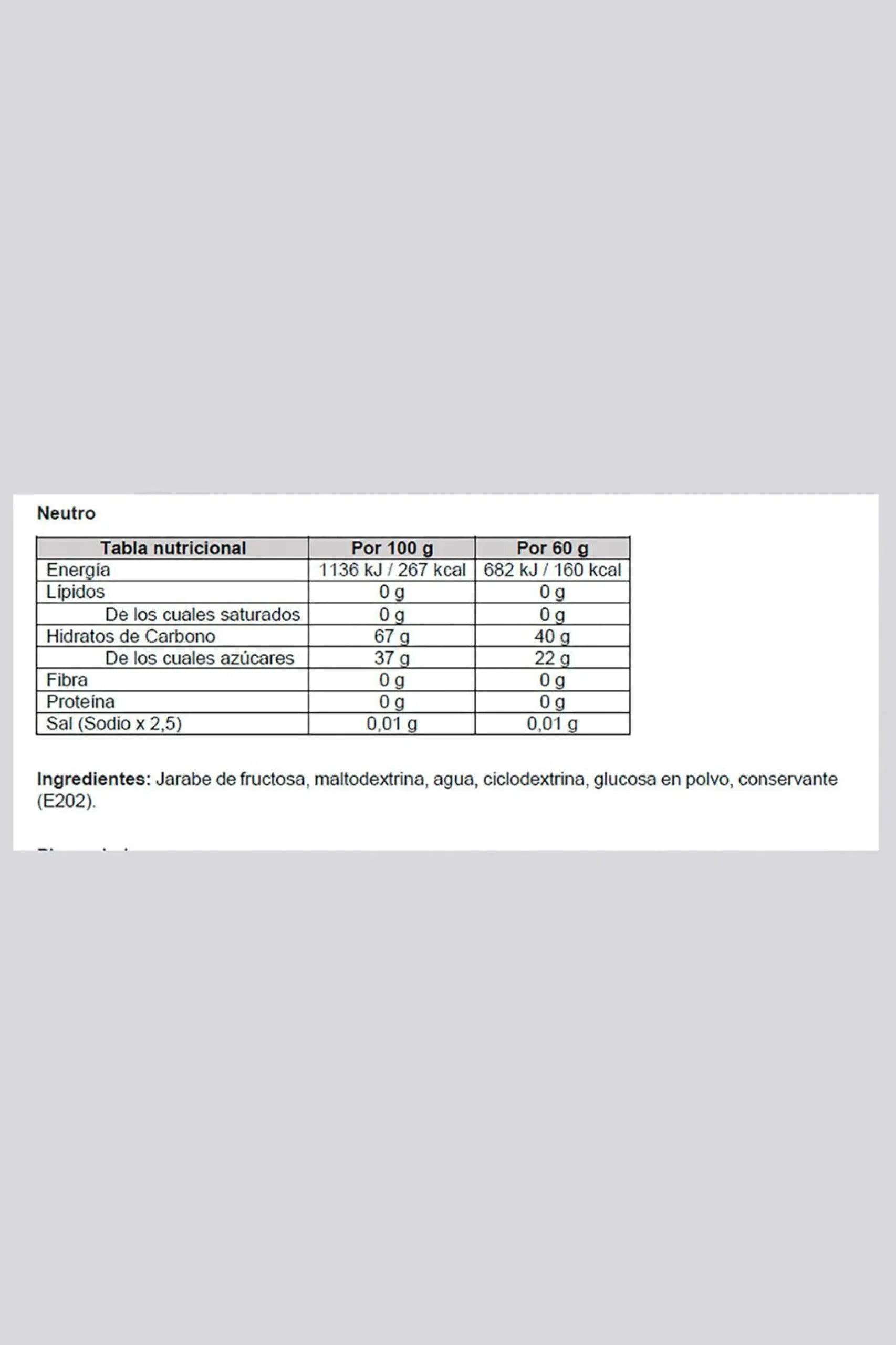 Gold Nutrition Carb Max Energy