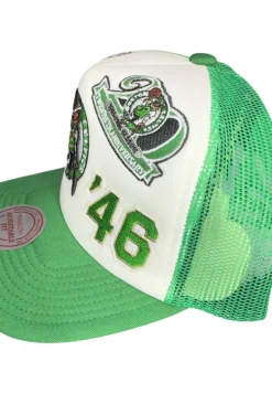 Gorra Mitchell & Ness Verde Celtics Gridlock Trucker Cap