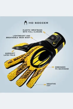 Guante De Portero Ho Soccer Infantil Initial Ng Hardground Yellow
