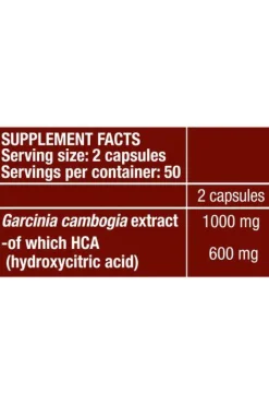 Hca - 100 Cápsulas Biotech Usa