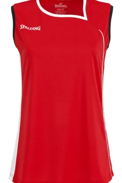 4her II Tank Top Rojo/blanco Spalding