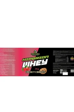 Hiperion Whey Protein 2 Kg Sabor Fresa Y Cookies