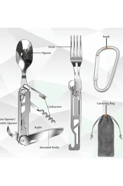 Juego Cubiertos Multifuncionales