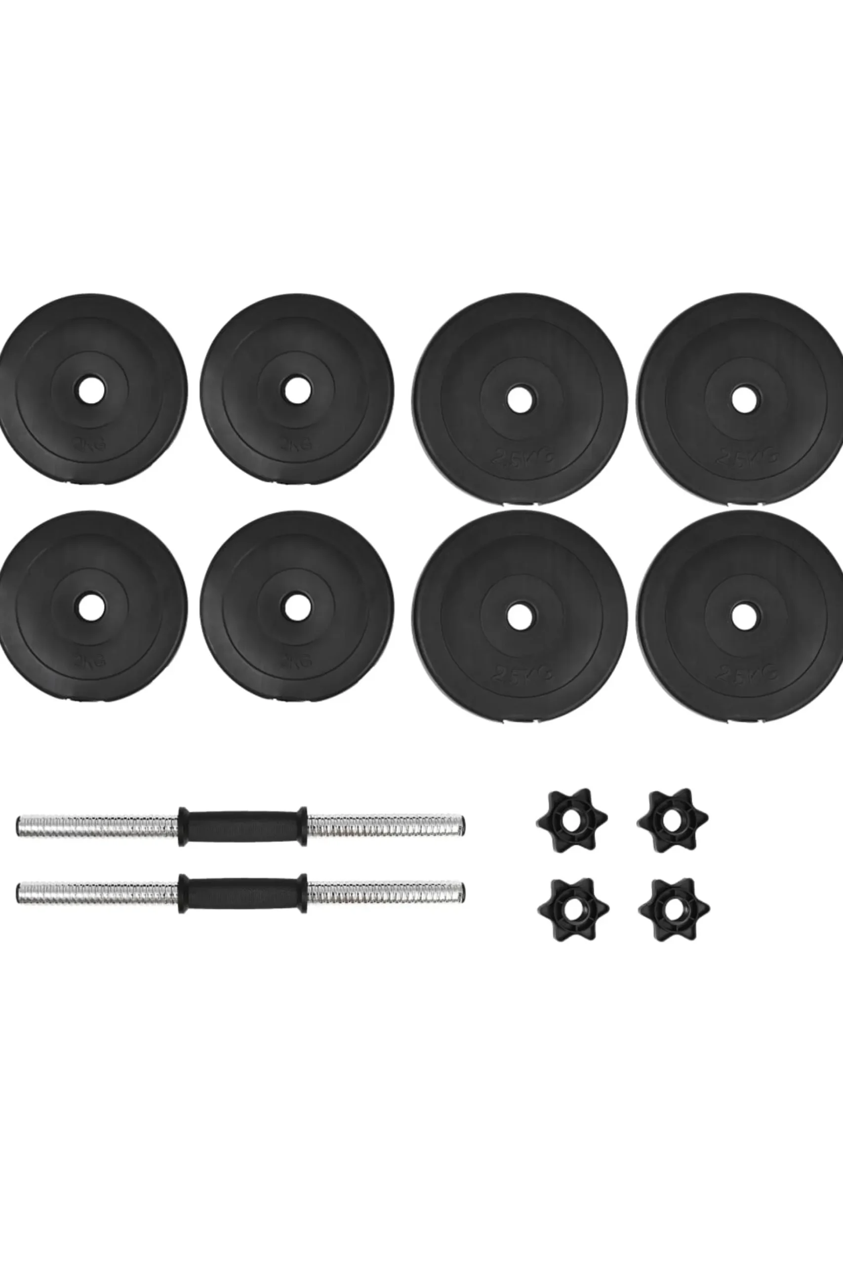 Juego De Mancuernas 14 Piezas 20 Kg Vidaxl