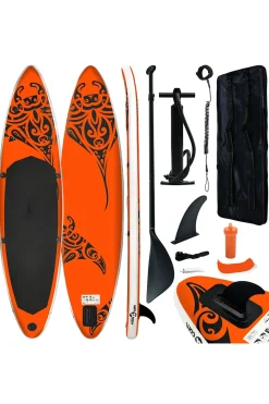 Juego De Tabla Paddle Surf Hinchable Vidaxl 366x76x15 CM