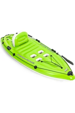 Kayak Hinchable Individual Verde De Pvc De 270x100 CM