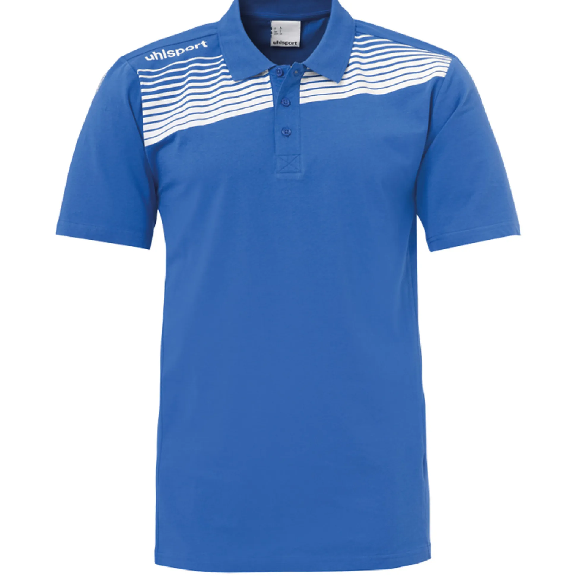 Liga 2.0 Polo Azur/blanco Uhlsport