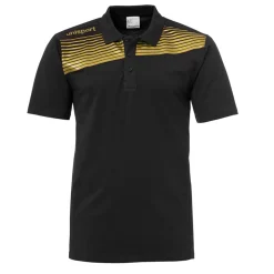Liga 2.0 Polo Negro/dorado Uhlsport
