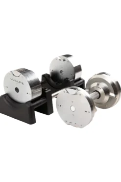 Lullax - Mancuerna Ajustable Platinum 32 (par + Stand)