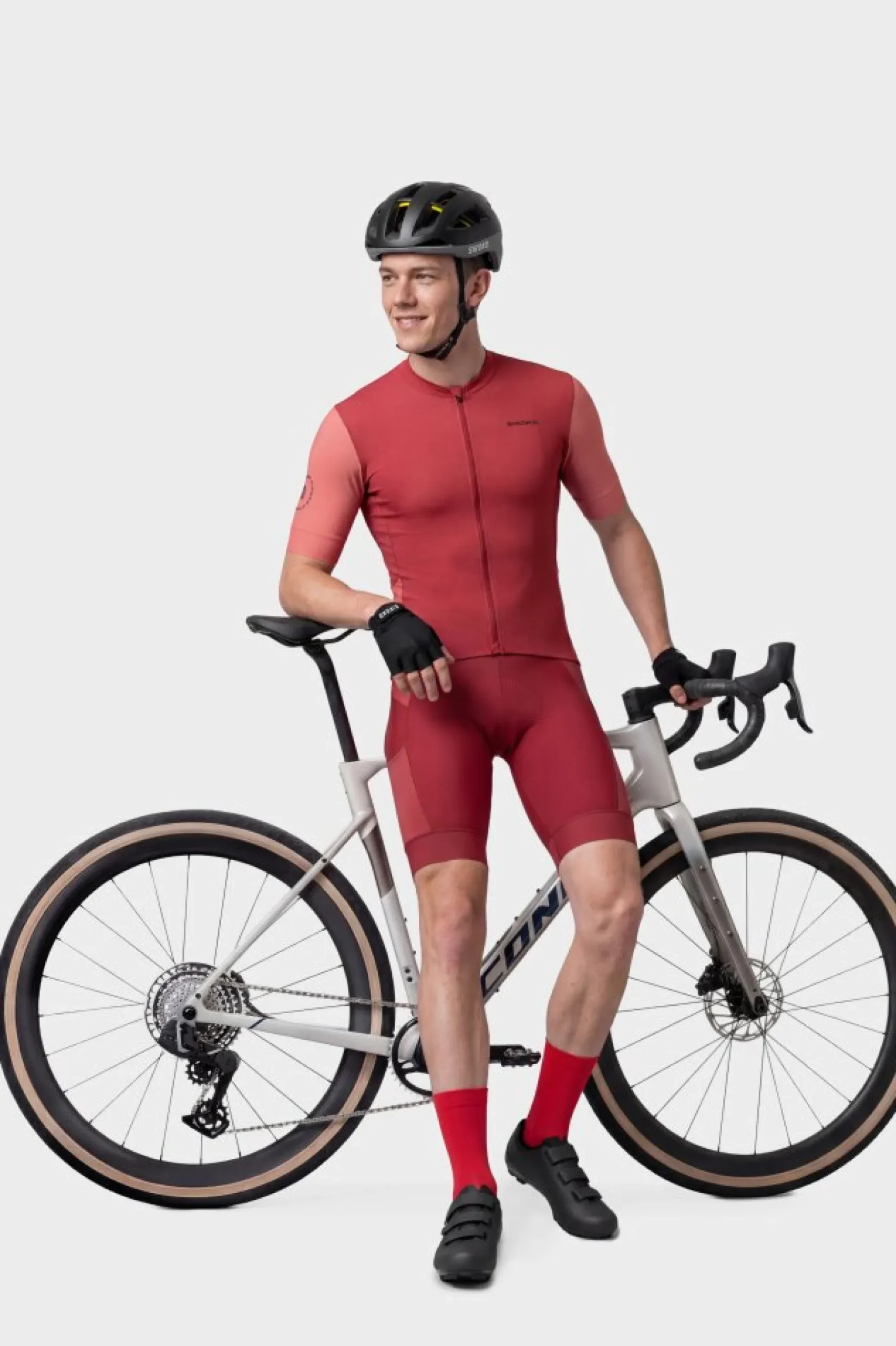 Maillot Siroko Gm2 Golden Pedals Red
