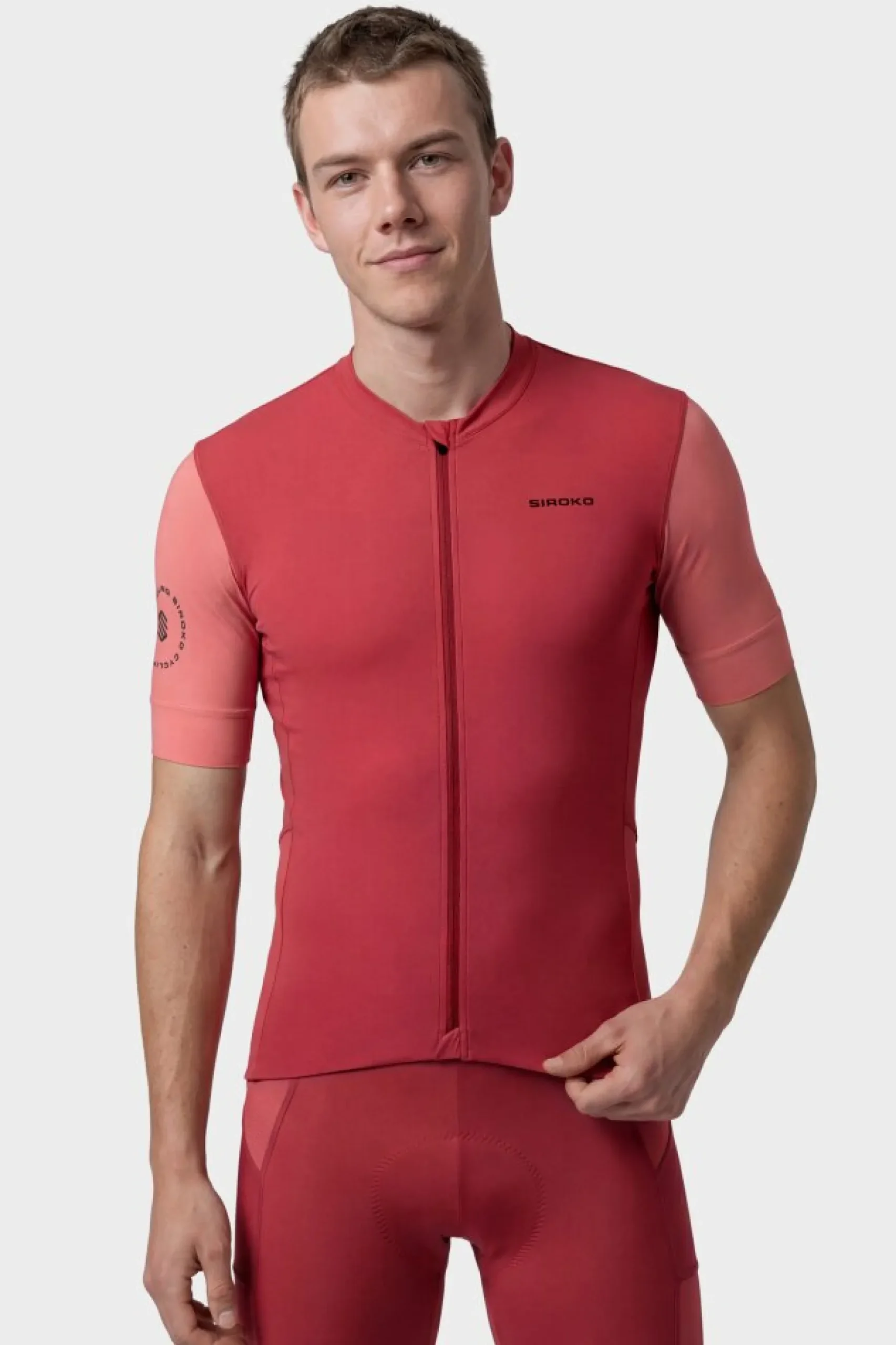Maillot Siroko Gm2 Golden Pedals Red