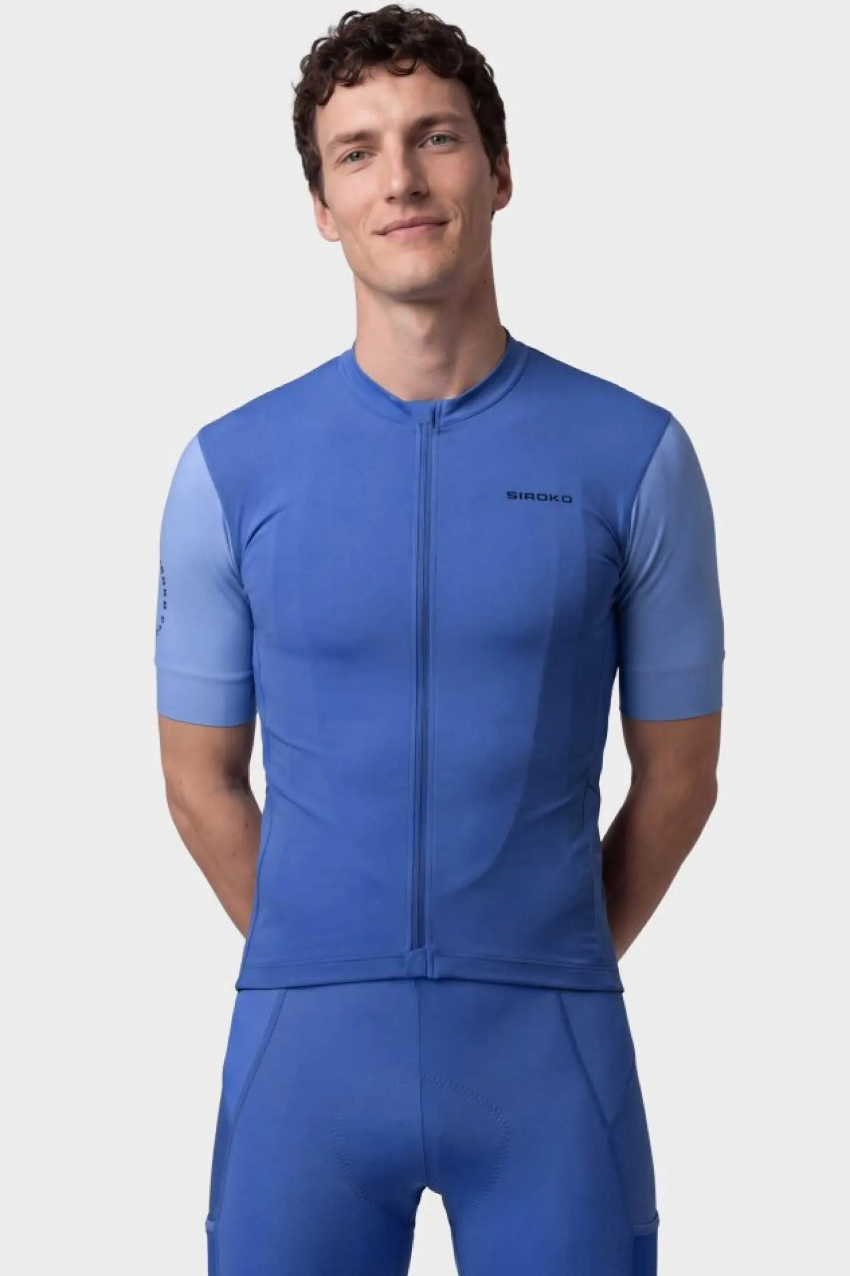 Maillot Siroko Gm2 Golden Pedals Blue