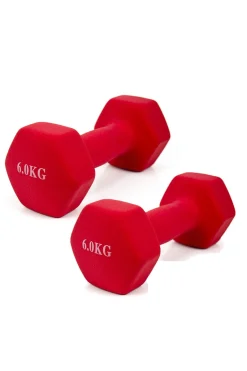 Mancuernas De 6kg Acero Antideslizante Coshano