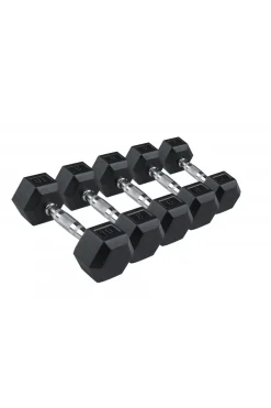 Mancuernas Hexagonales 25 Kg. Set Vimas Sport