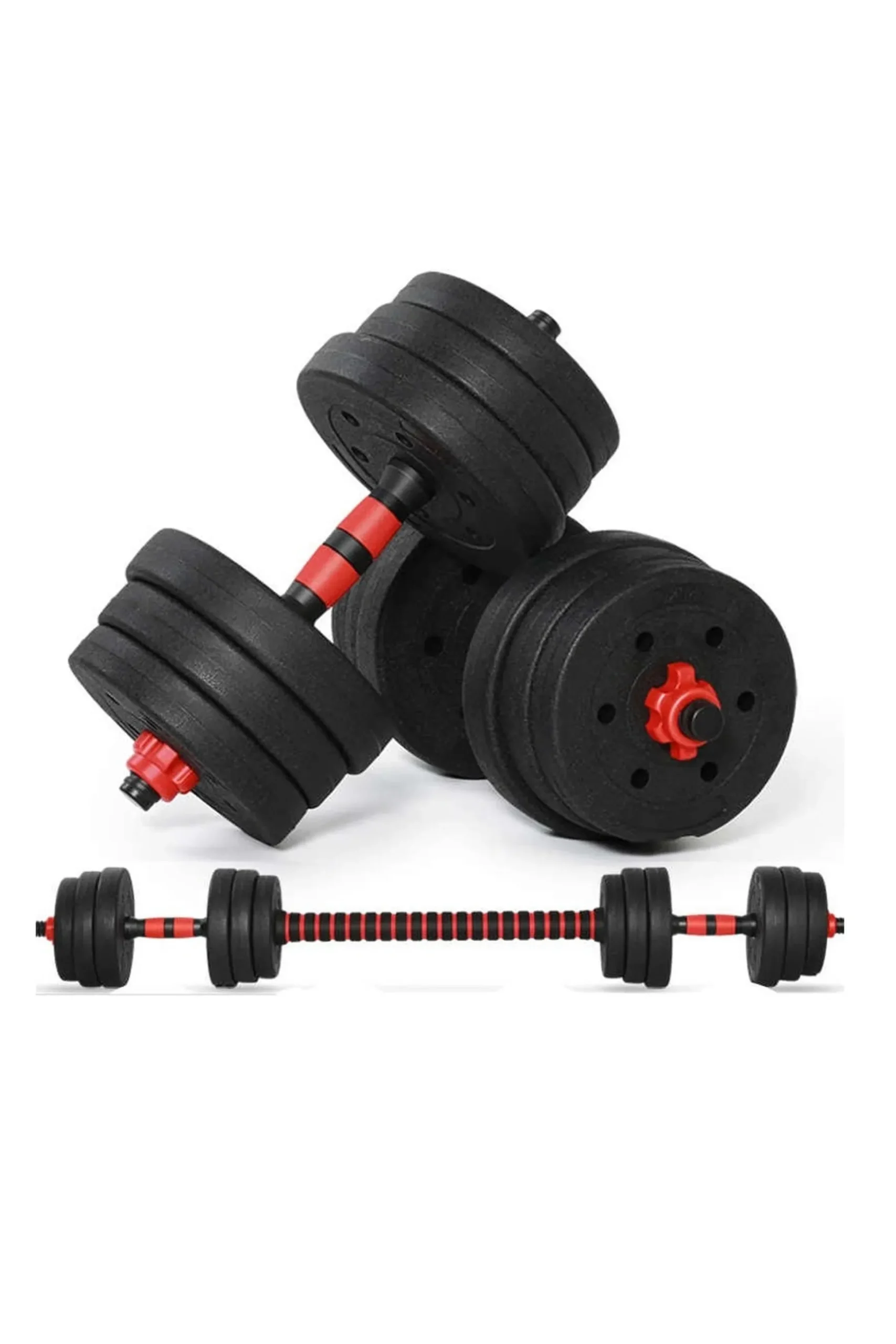 Mancuernas 10kg Con Barra Coshano