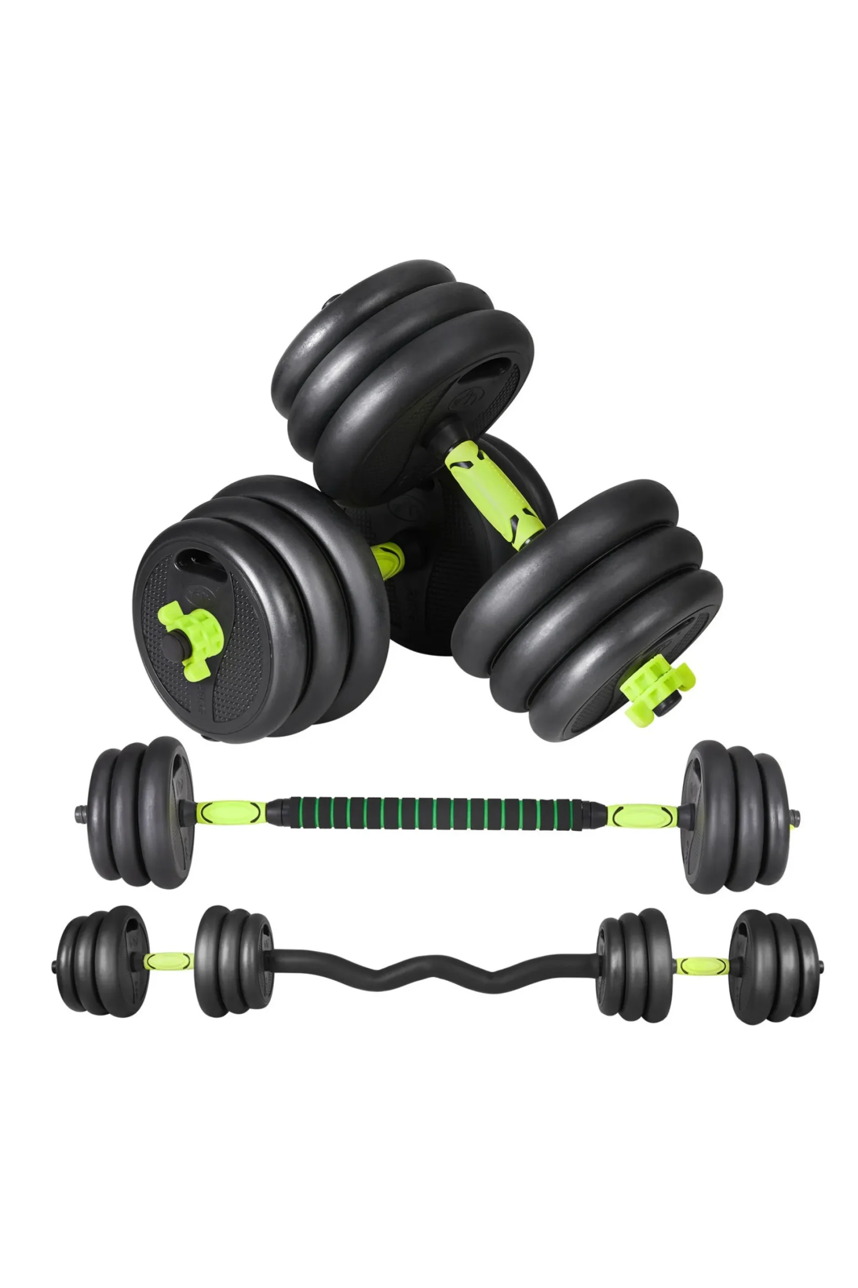 4 Mancuernas 30 Kg Fitness Tech