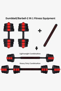 Mancuernas 30kg Fitness Tech