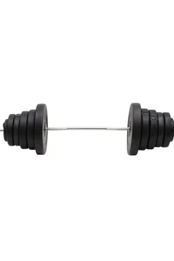 Mancuerna Vidaxl Con Discos 90 Kg 2.5x140 CM