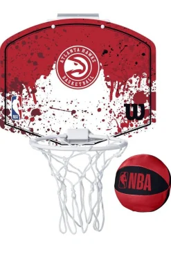 Mini Canasta De Baloncesto Wilson NBA Atlanta Hawks