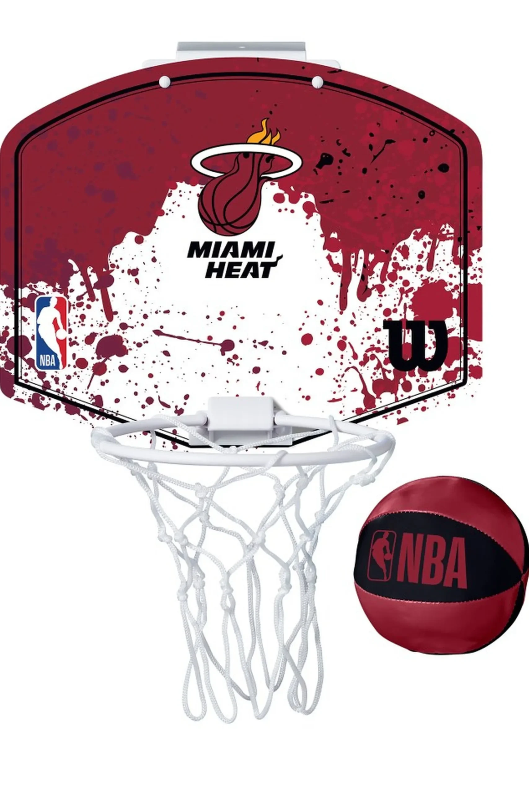 Mini Canasta De Baloncesto Wilson NBA Miami Heat