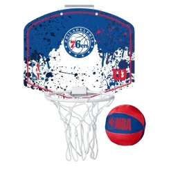 Mini Canasta De Baloncesto Wilson NBA Philadelphia 76ers