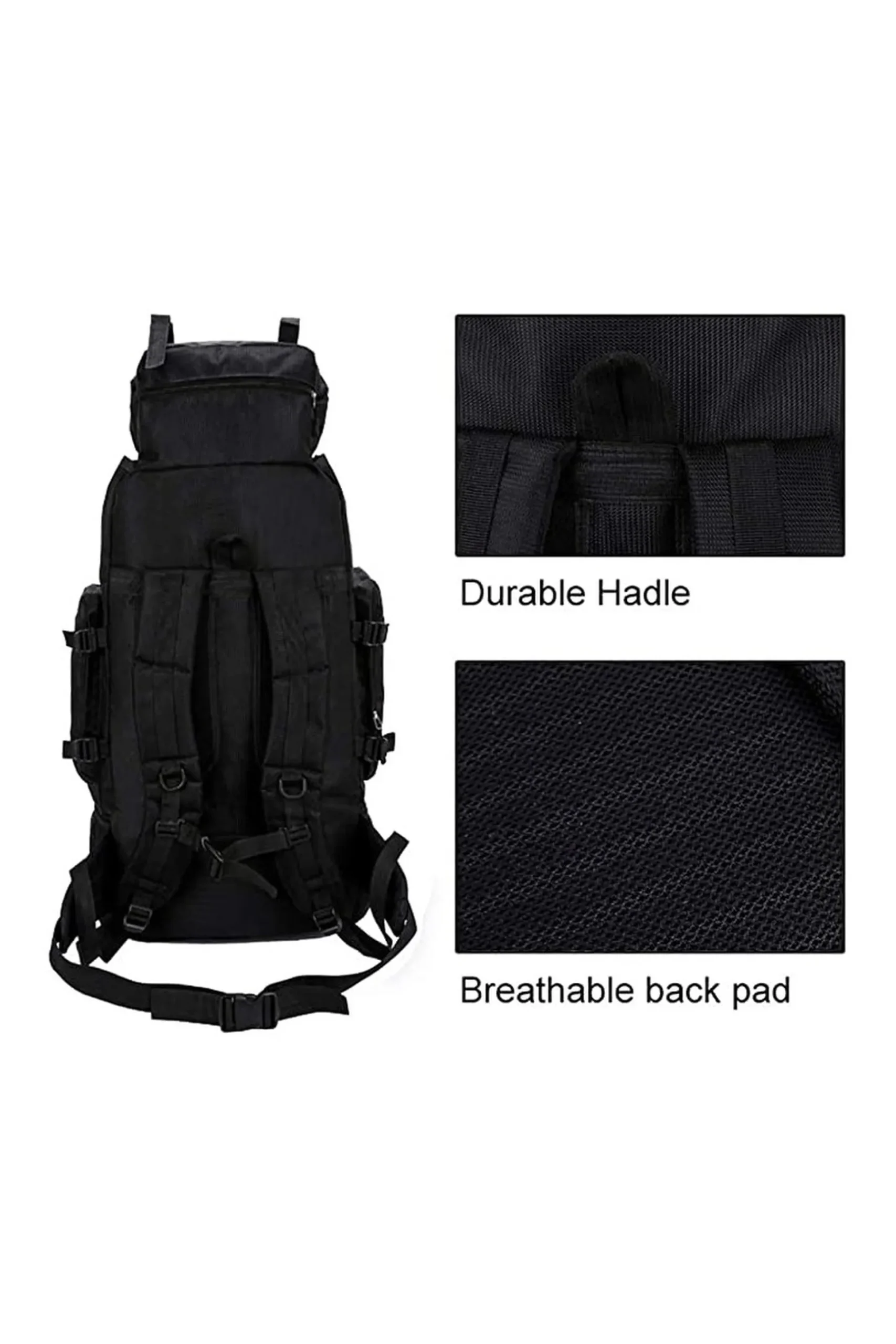 Mochila De Senderismo 70l Camping Macuto Ded