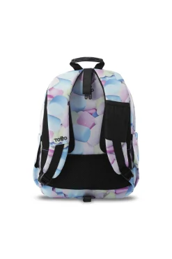 Mochila Escolar Totto Acuareles Glitter