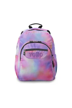 Mochila Escolar Totto Acuareles Glitter