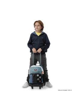 Mochila Infantil Ruedas Totto Stardust M
