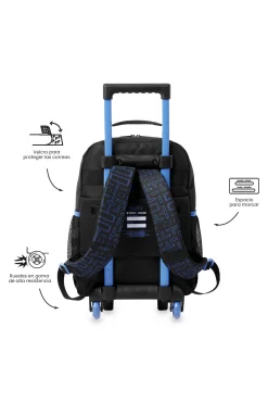 Mochila Infantil Ruedas Totto Vortex M