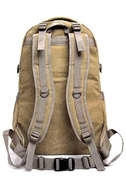 Mochilas De Lona Vintage Camping 50 Litros Ded