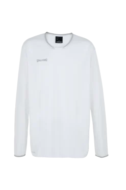 Move Shooting Shirt L/s Blanco/plata Spalding