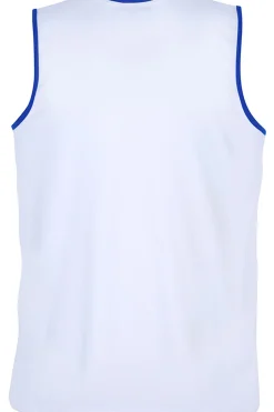 Move Tank Top Spalding Blanco/azul Royal Spalding