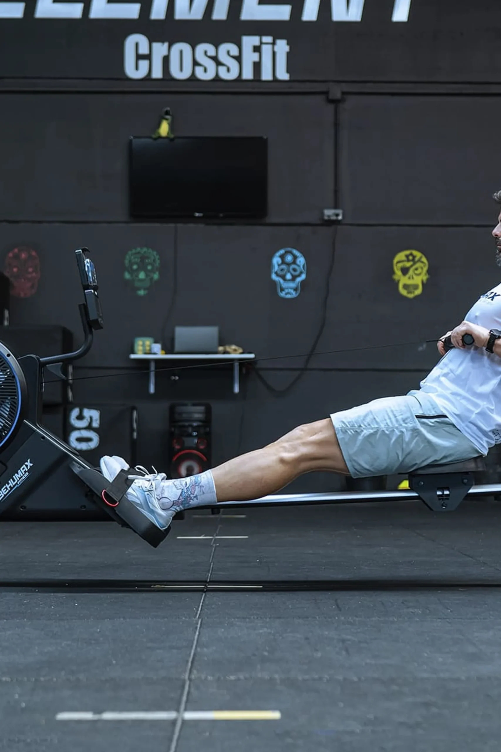 Máquina De Remo Behumax Rower Dynamic