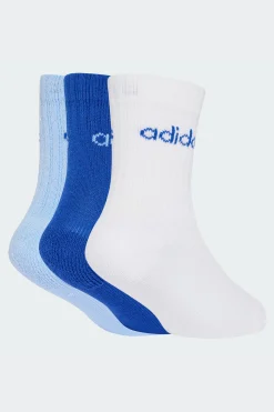 Pack De 3 Pares De Calcetines De Media Caña Linear (Infantil) adidas