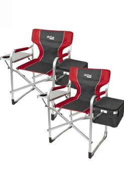 Pack 2 Sillas Camping Director C/mesa Y Bolsa Térmica Aktive