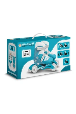 Patines De 3 Ruedas Niños Skids Control Talla 27-30