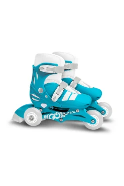 Patines De 3 Ruedas Niños Skids Control Talla 27-30