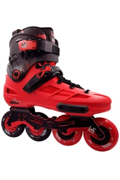 Patines En Línea Krf Frs Angel 4x80 New Frame Rojo/negro