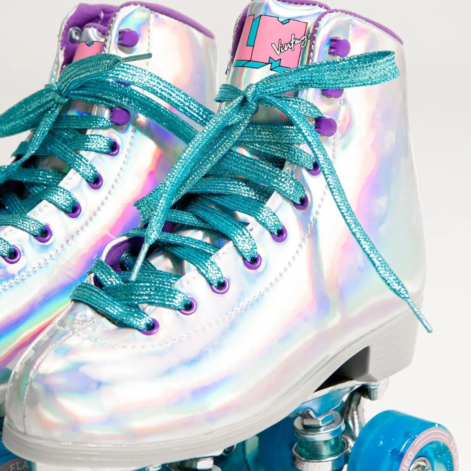 Patines 4 Ruedas Flamingueo Holográficos