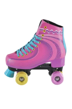 Patín Bota Decorado Rosa (talla 36-37)