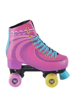 Patín Bota Decorado Rosa (talla 36-37)