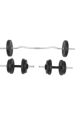 Pesa Vidaxl Barra Curl
