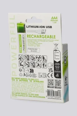 Pilas Recargables Usb Koopman