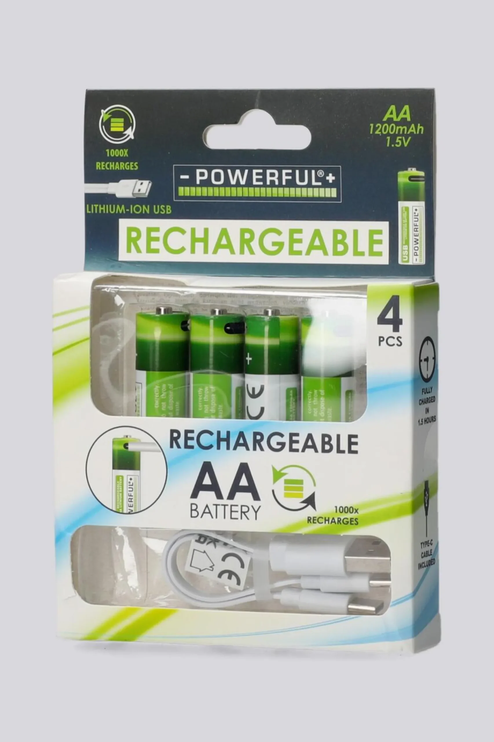 Pilas Recargables Usb Koopman